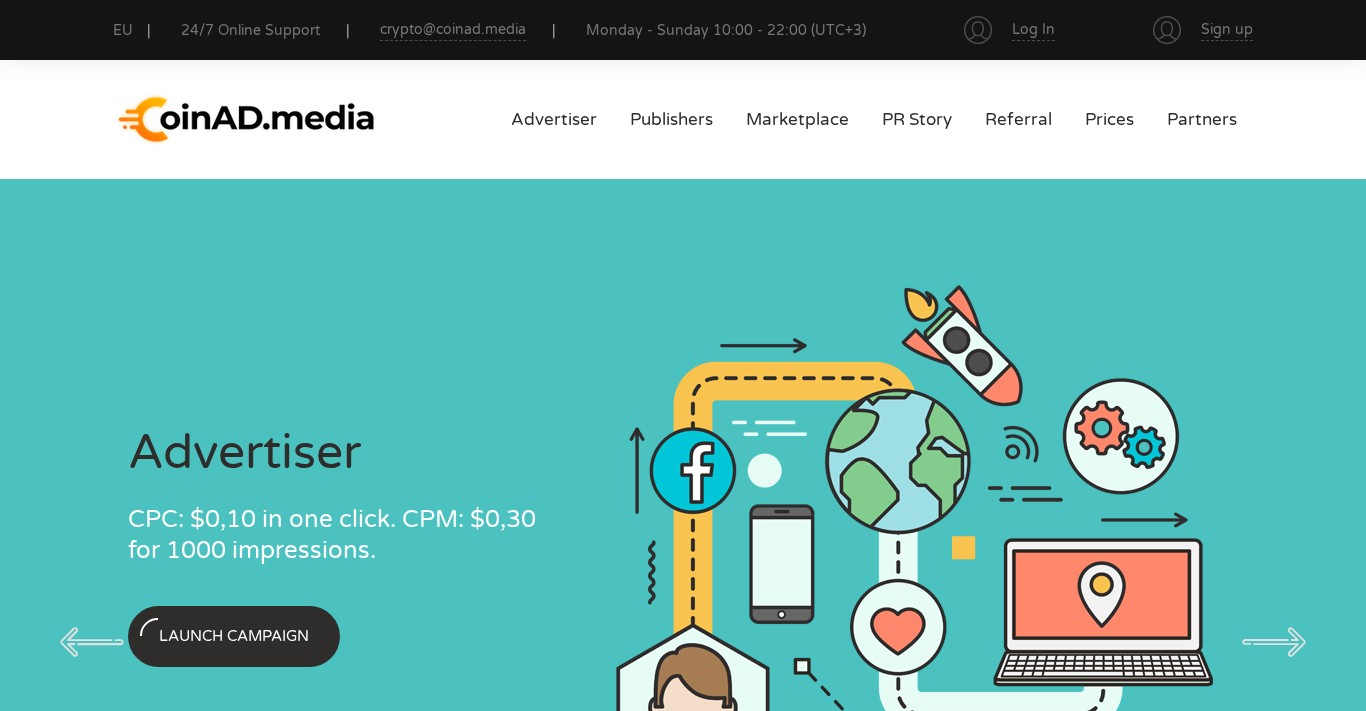 CoinAd Partnerprogram