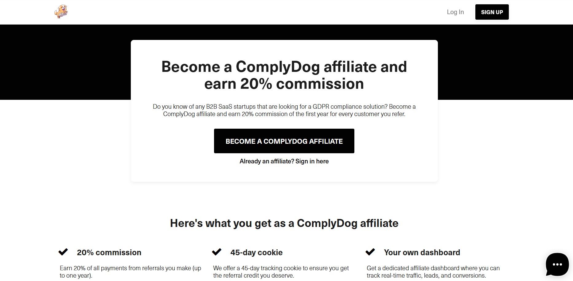 ComplyDog Partnerprogram