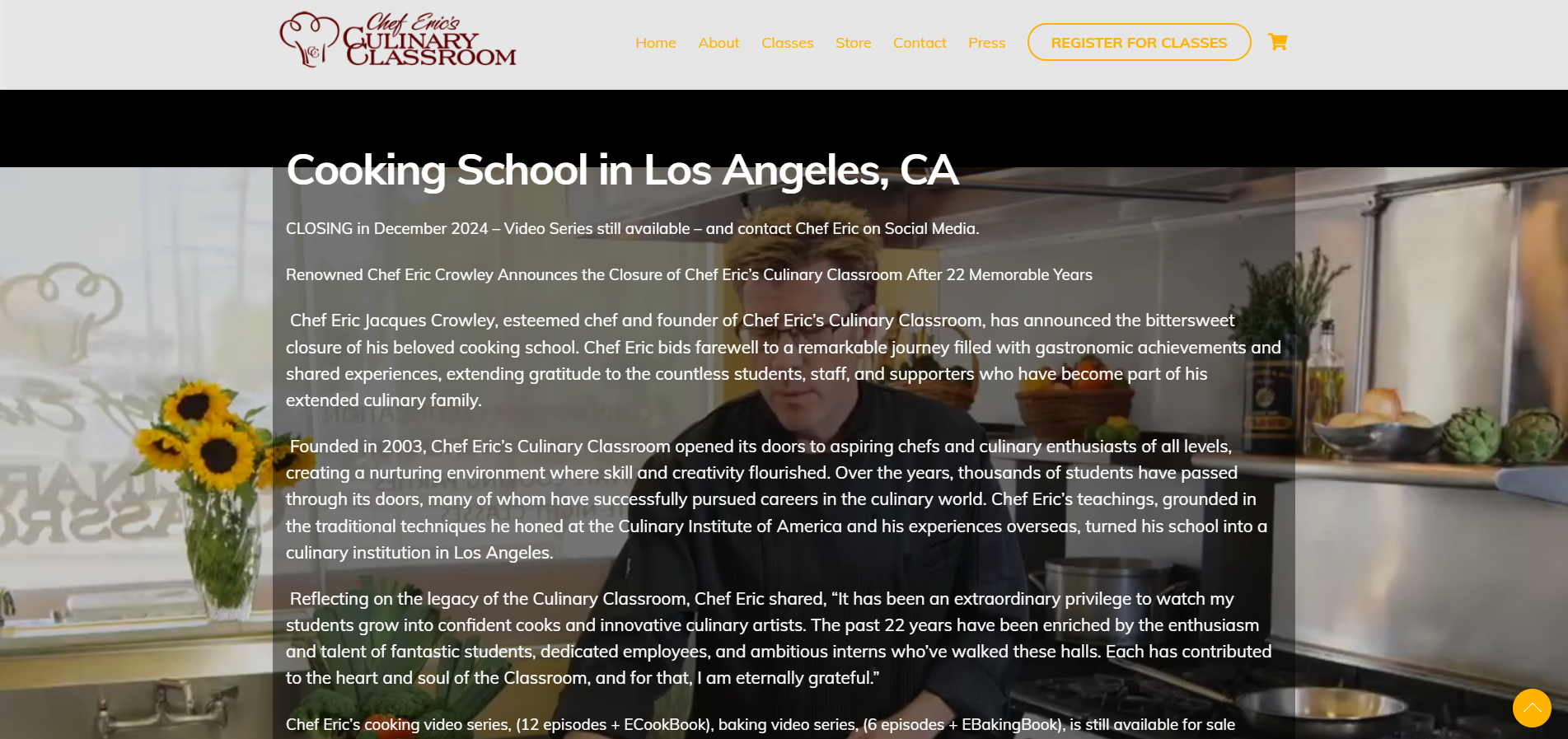 Culinary Classroom partnerprogram