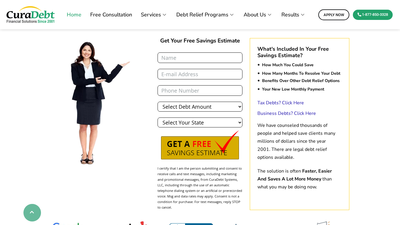 CuraDebt Partnerprogram