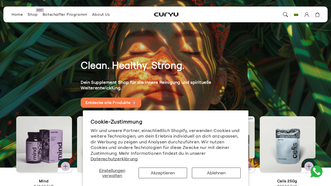 CURYU Partnerprogram
