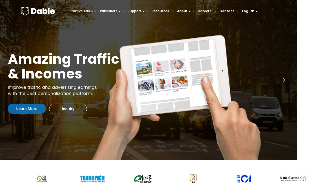 Dable Partnerprogram