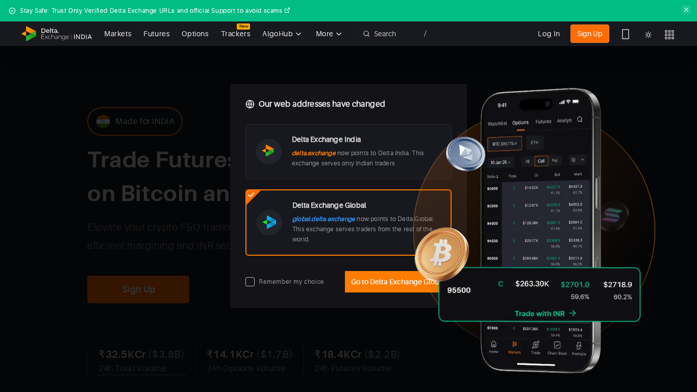 Delta Exchange Partnerprogram