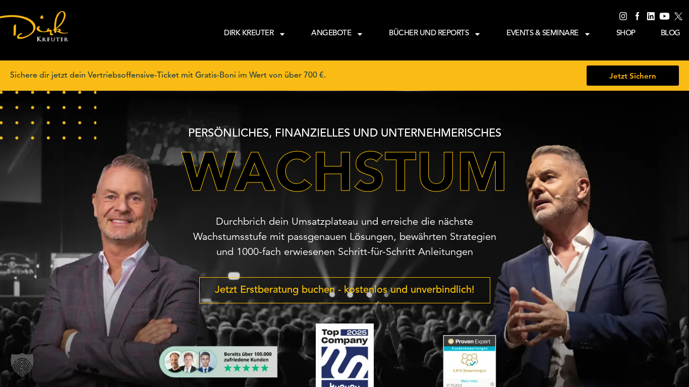 Dirk Kreuter Partnerprogram