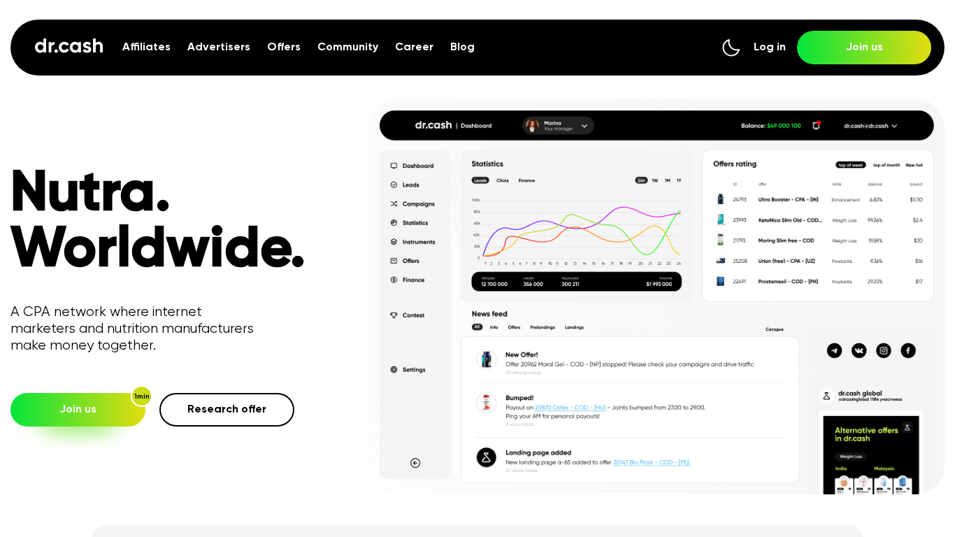 Dr.cash Partnerprogram