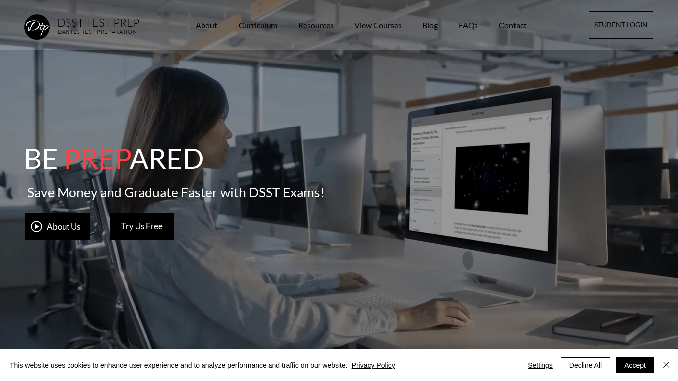 DSST TEST PREP Partnerprogram