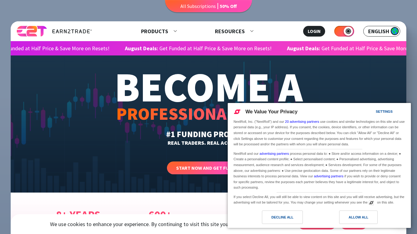 Earn2Trade Partnerprogram