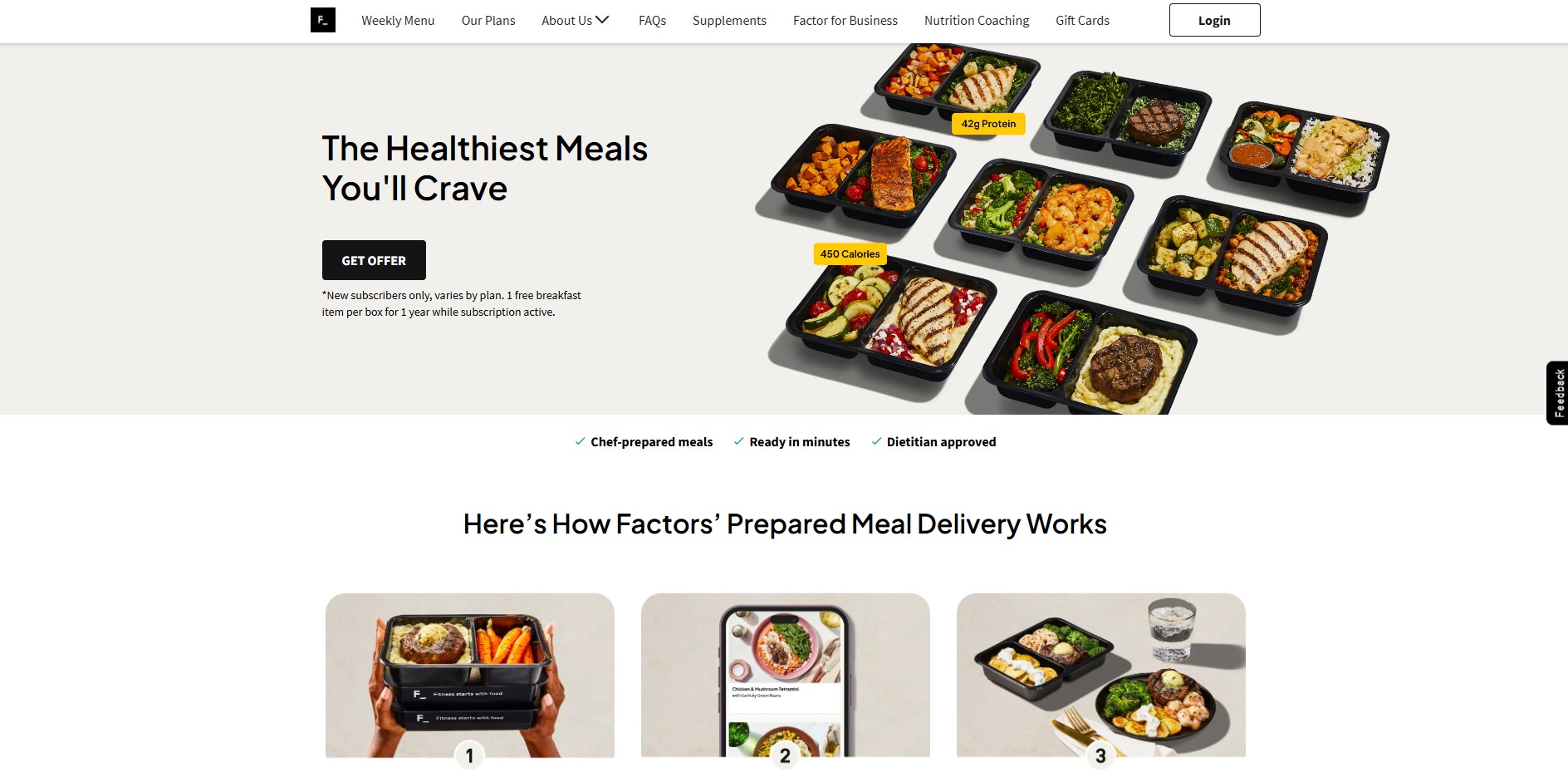 Factor Meals Partnerprogram