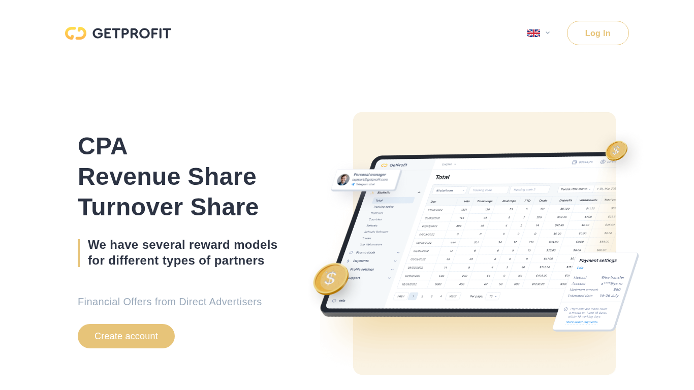 GetProfit Partnerprogram