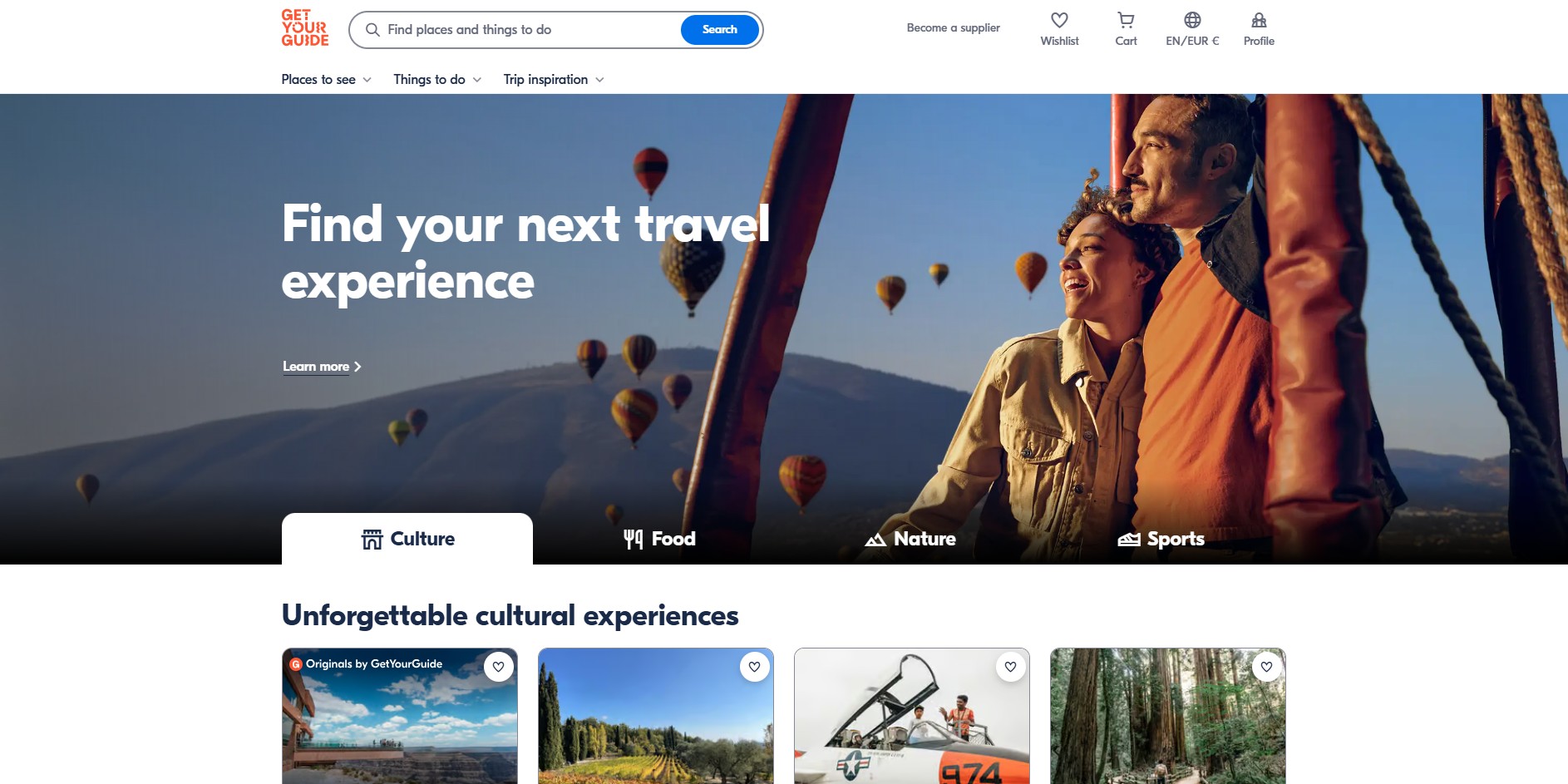 GetYourGuide Partnerprogram