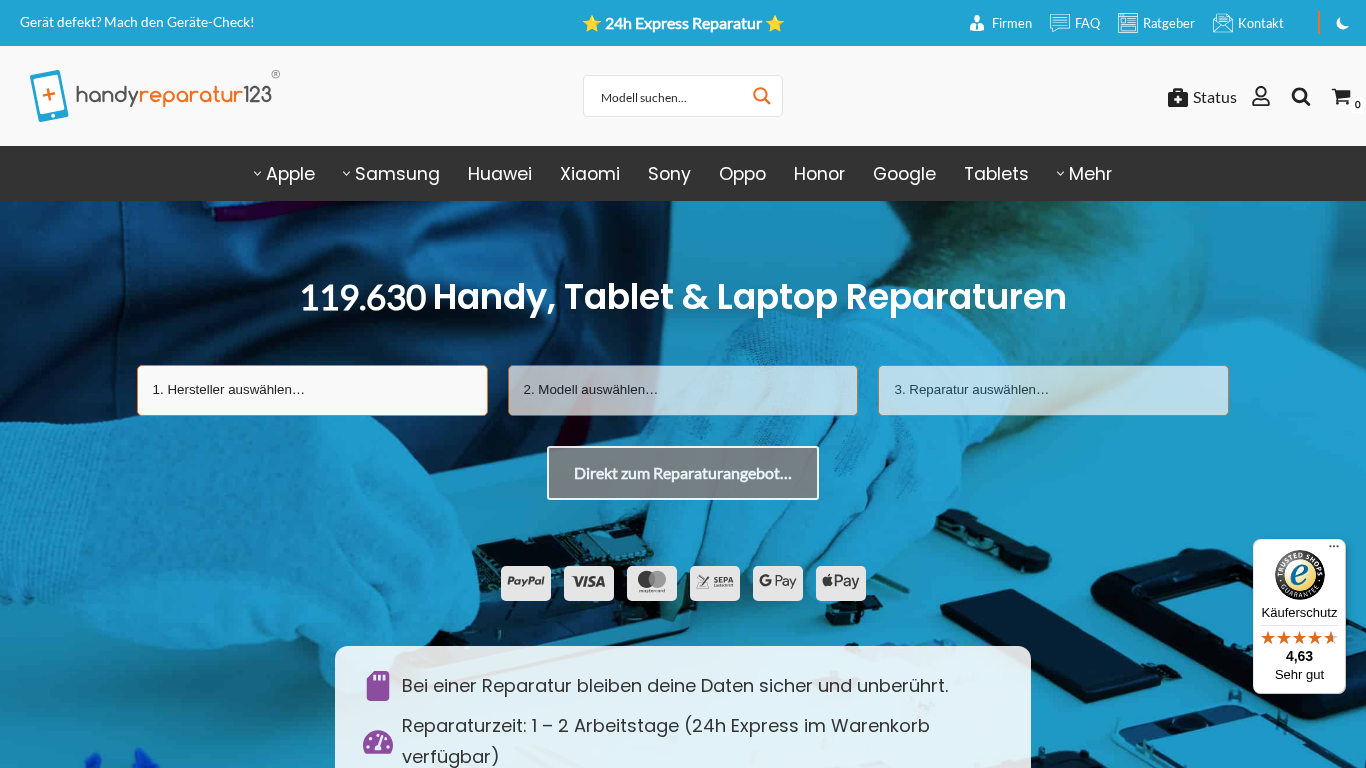 Handyreparatur123 Partnerprogram