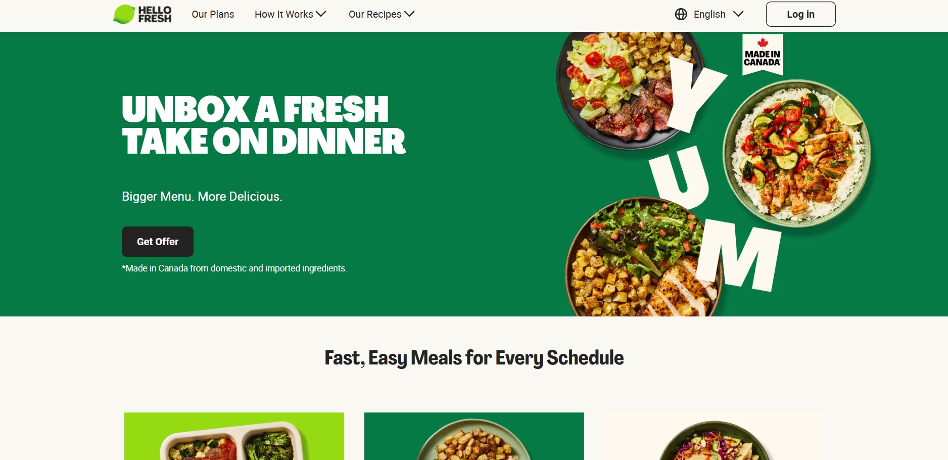 HelloFresh Kanada Partnerprogram