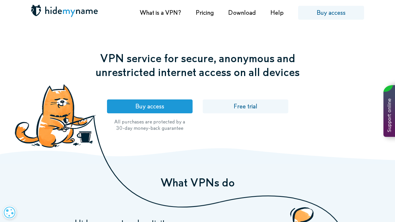 HideMy.Name Partnerprogram