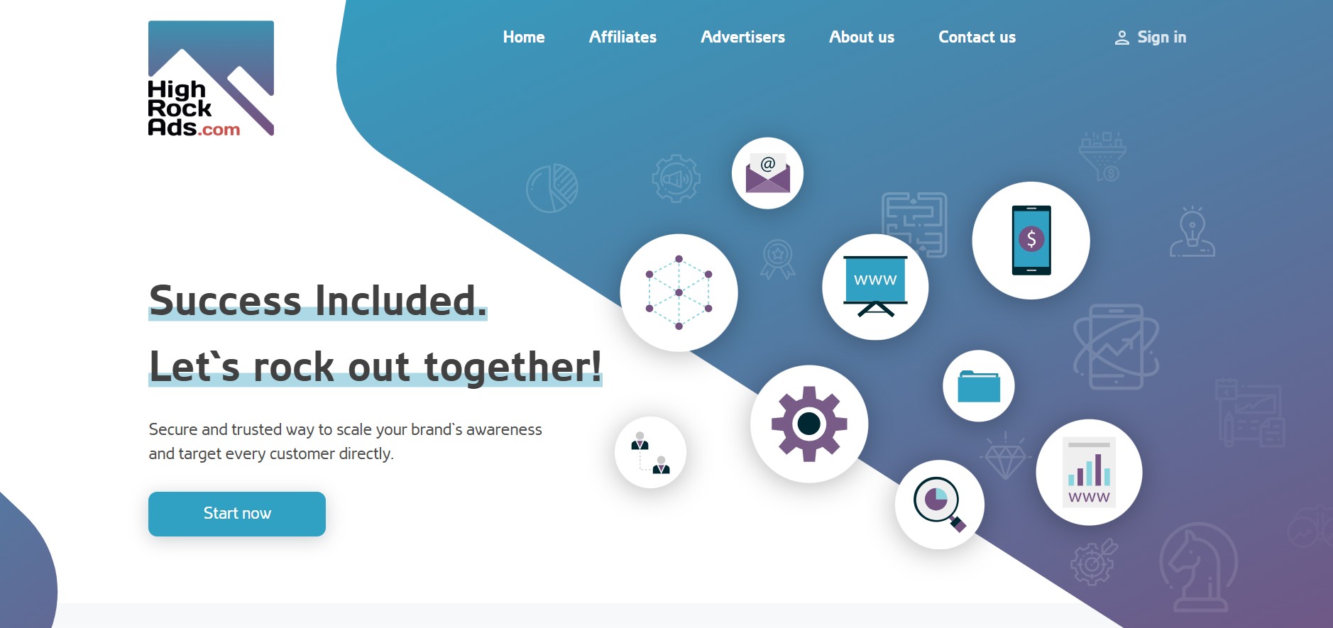 High Rock Ads Partnerprogram