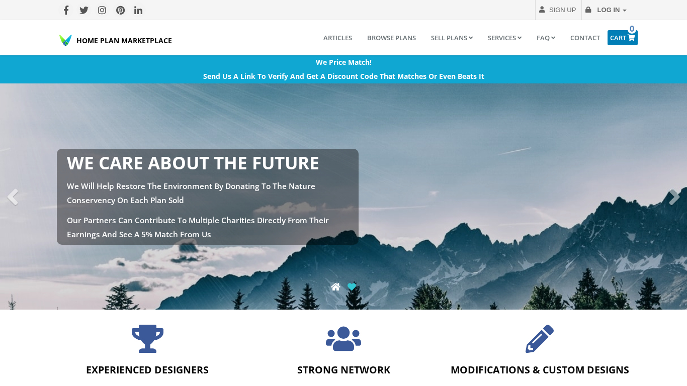 Home Plan Marketplace Partnerprogram