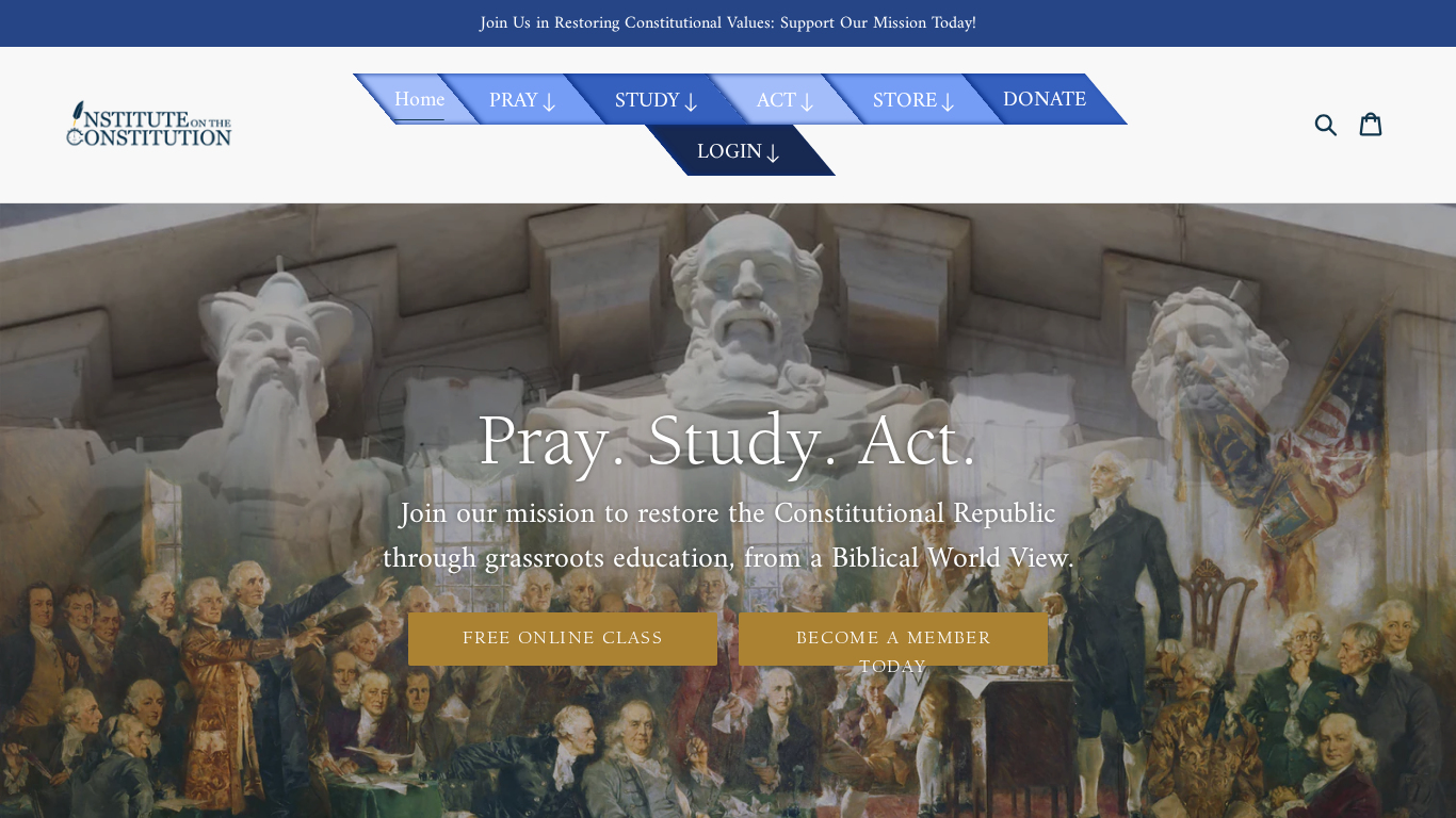 Institute on the Constitution partnerprogram