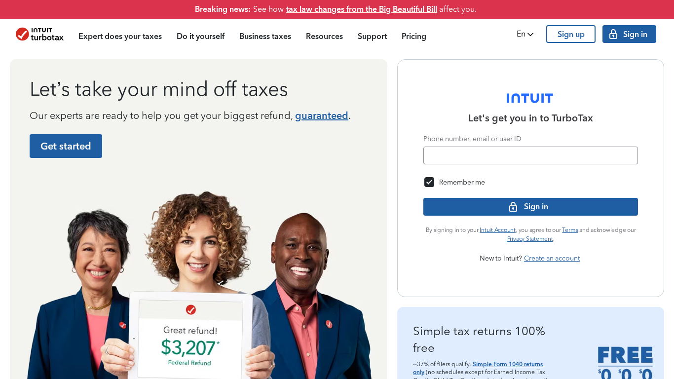 Intuit TurboTax Partnerprogram