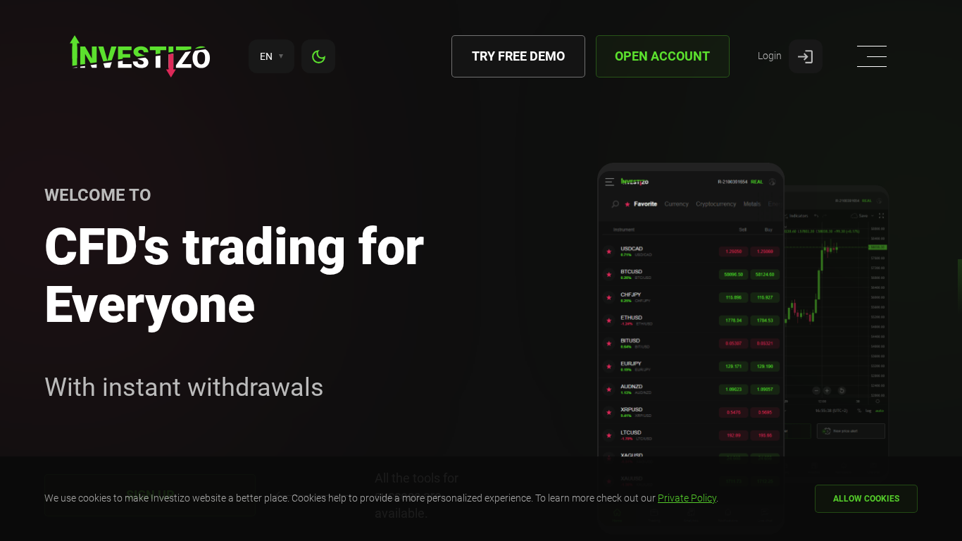 Investizo Partnerprogram