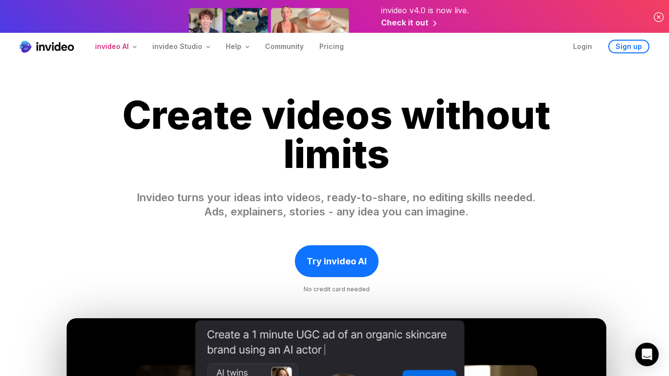 Invideo Partnerprogram
