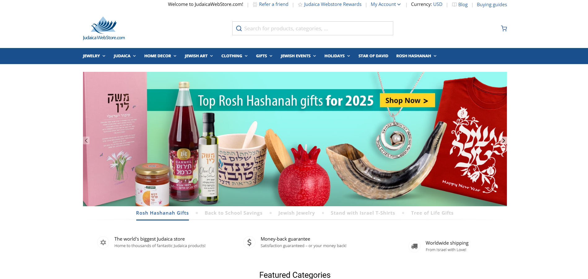 Judaica WebStore Partnerprogram