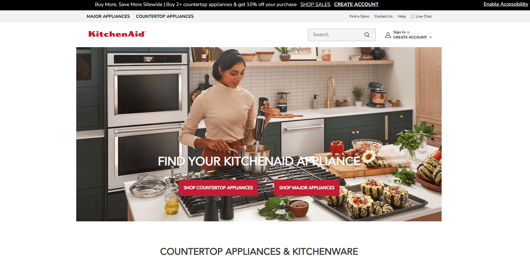 ShopKitchenAid.com partnerprogram