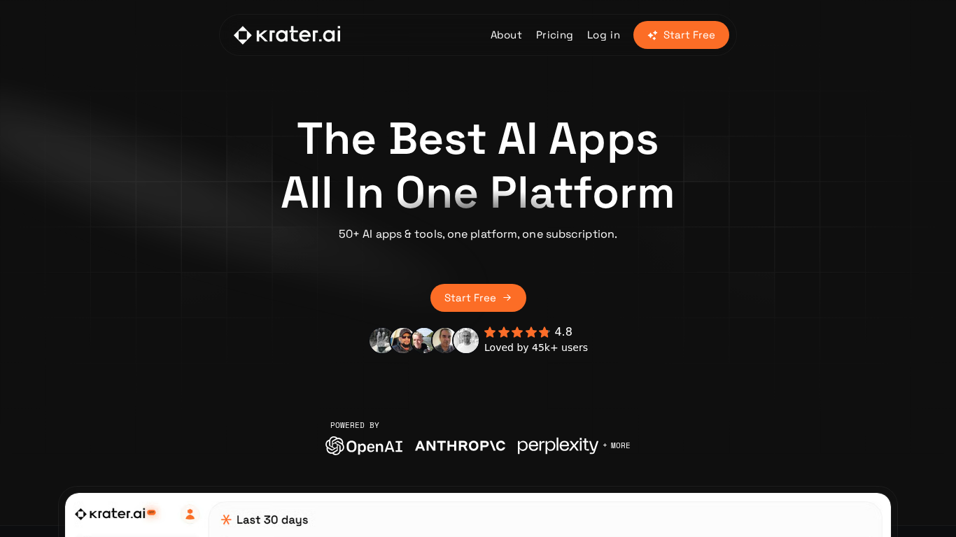 Krater.ai Partnerprogram