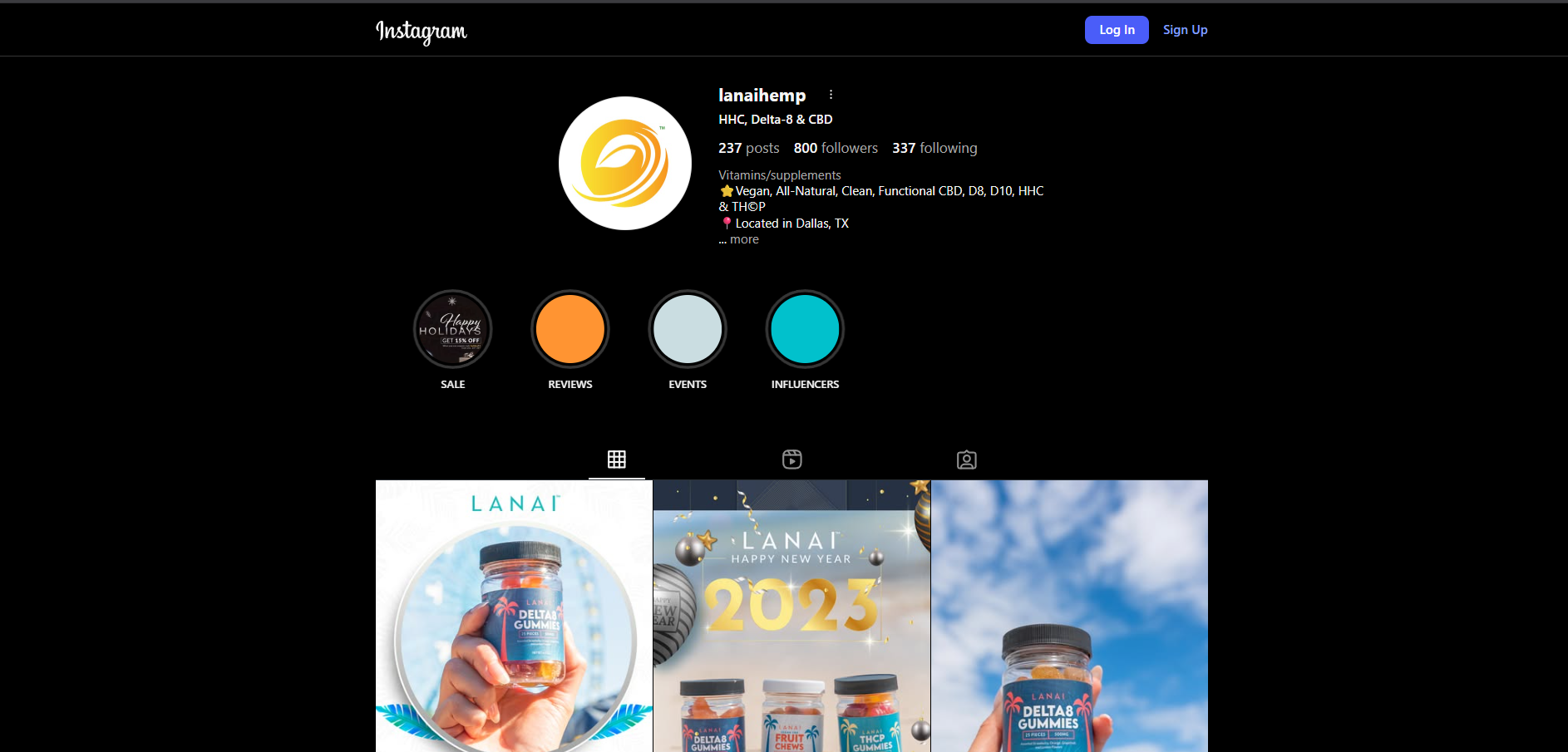 Lanai Hemp Partnerprogram