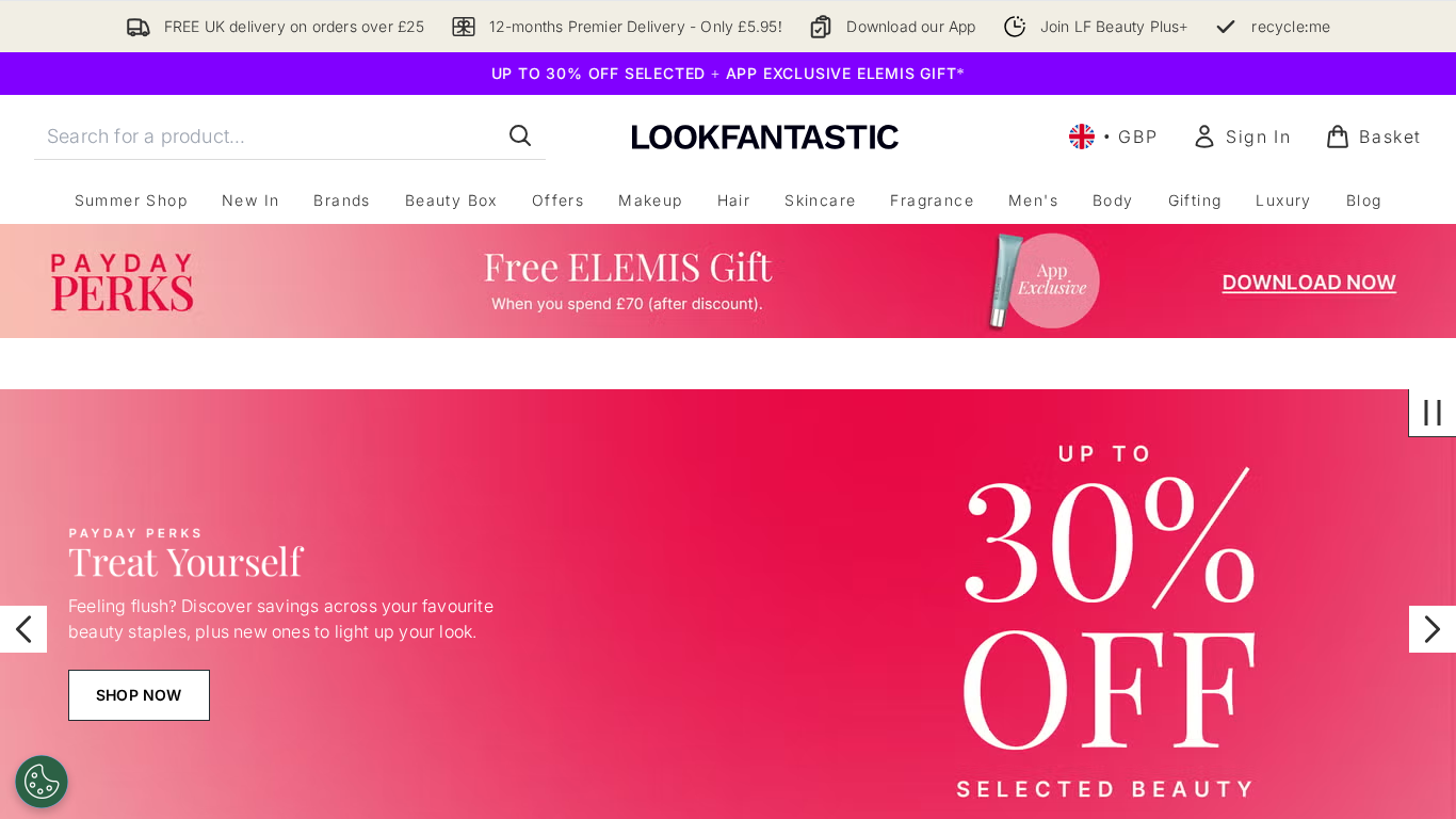 LOOKFANTASTIC Partnerprogram