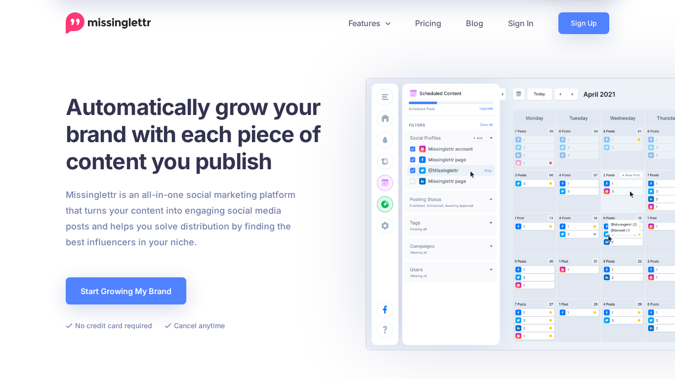 Missinglettr Partnerprogram
