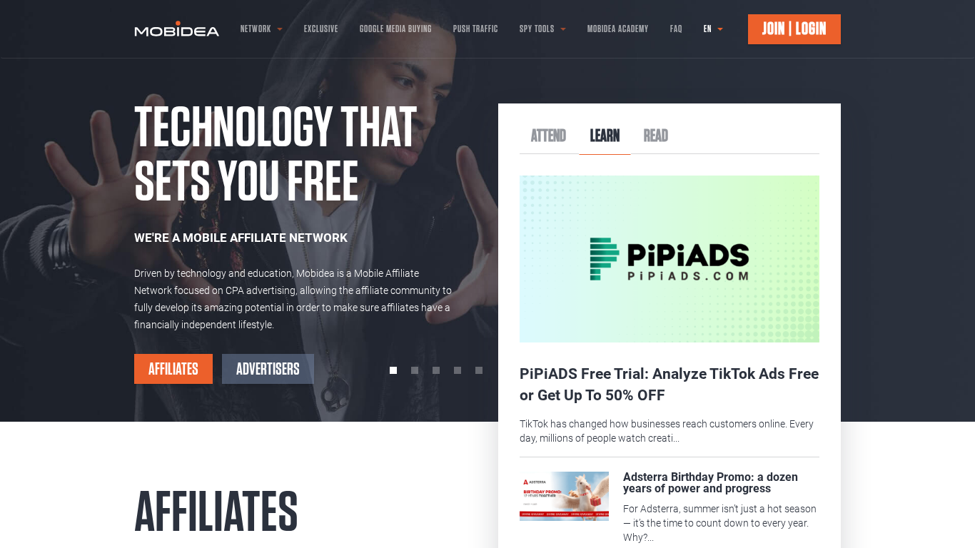 Mobidea Partnerprogram