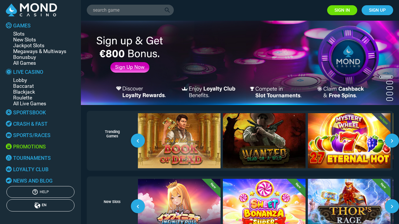 MondCasino Partnerprogram