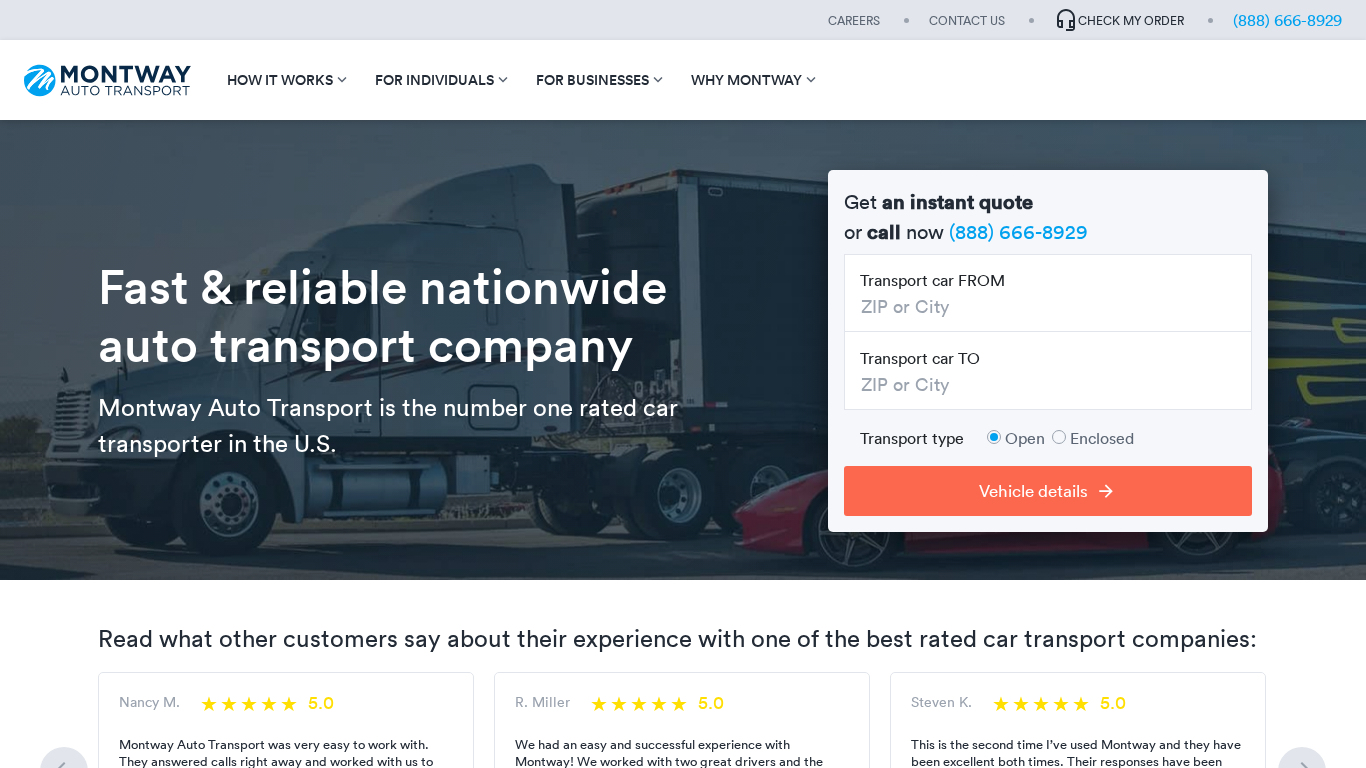 Montway Auto Transport Partnerprogram