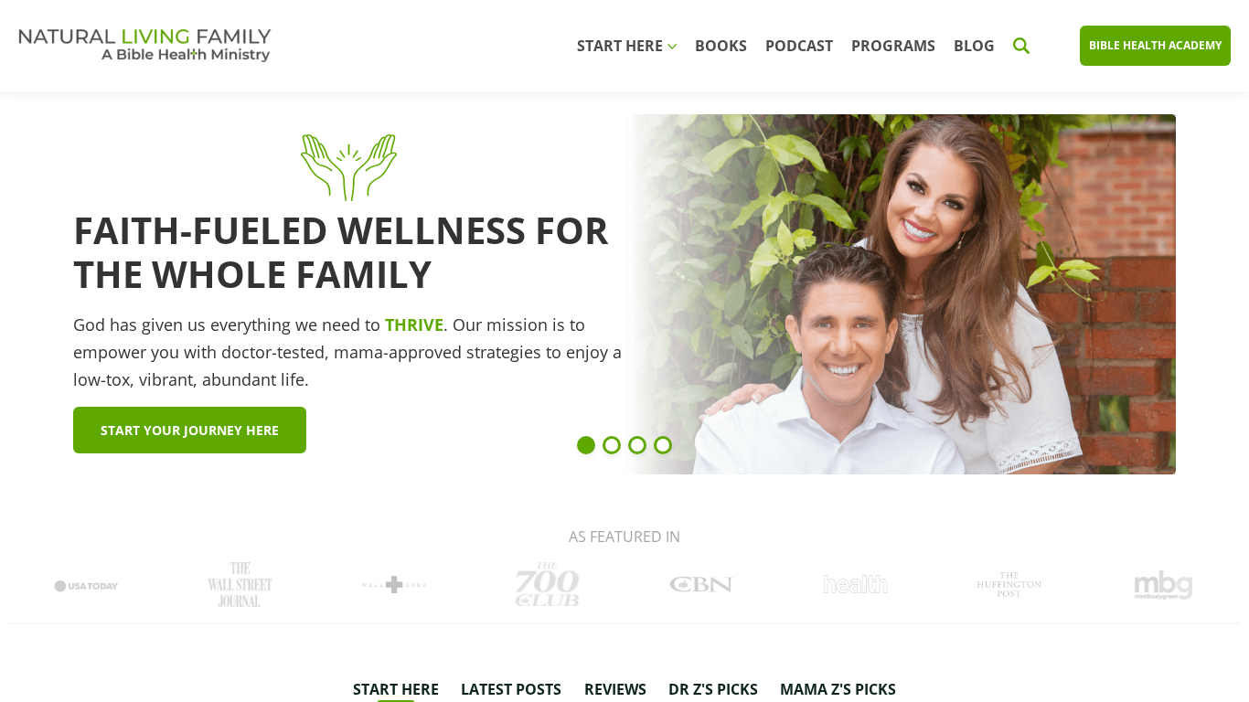 Natural Living Family Partnerprogram