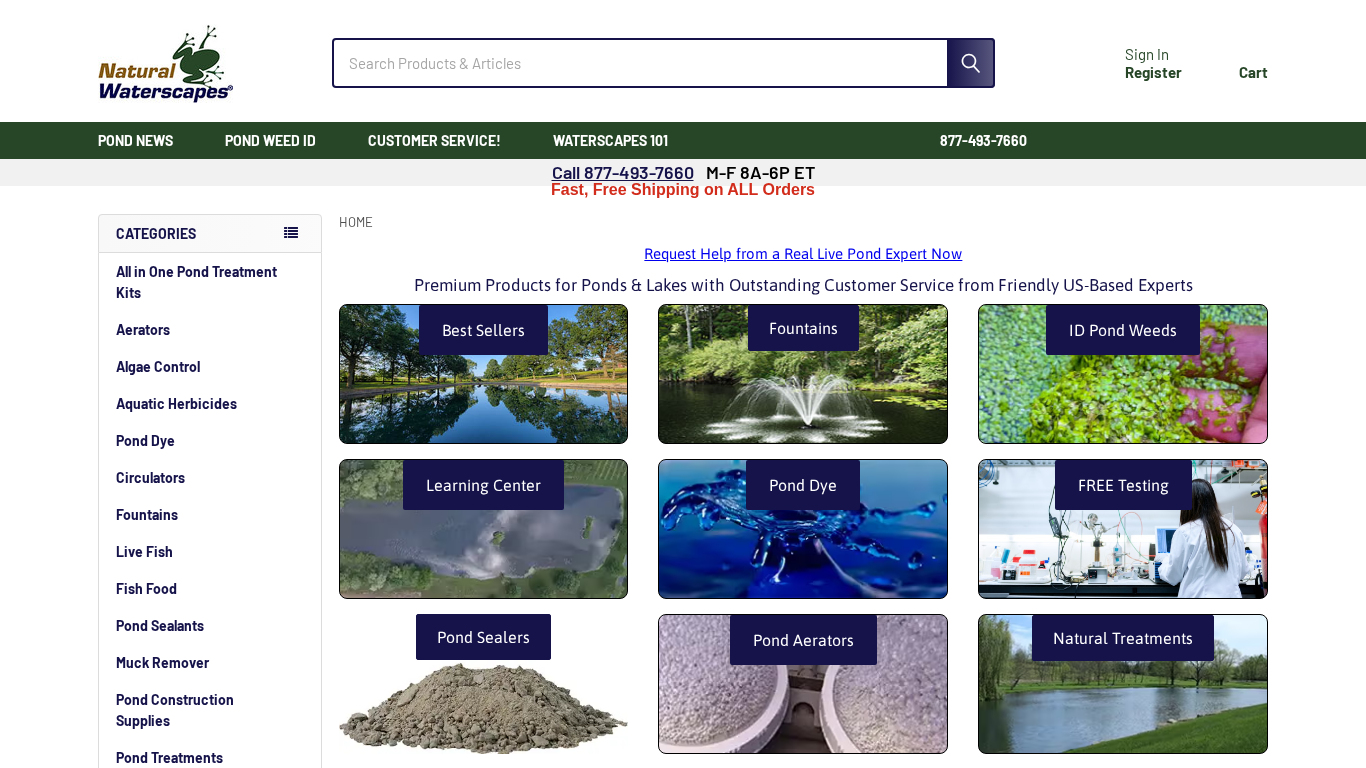 Natural Waterscapes Partnerprogram