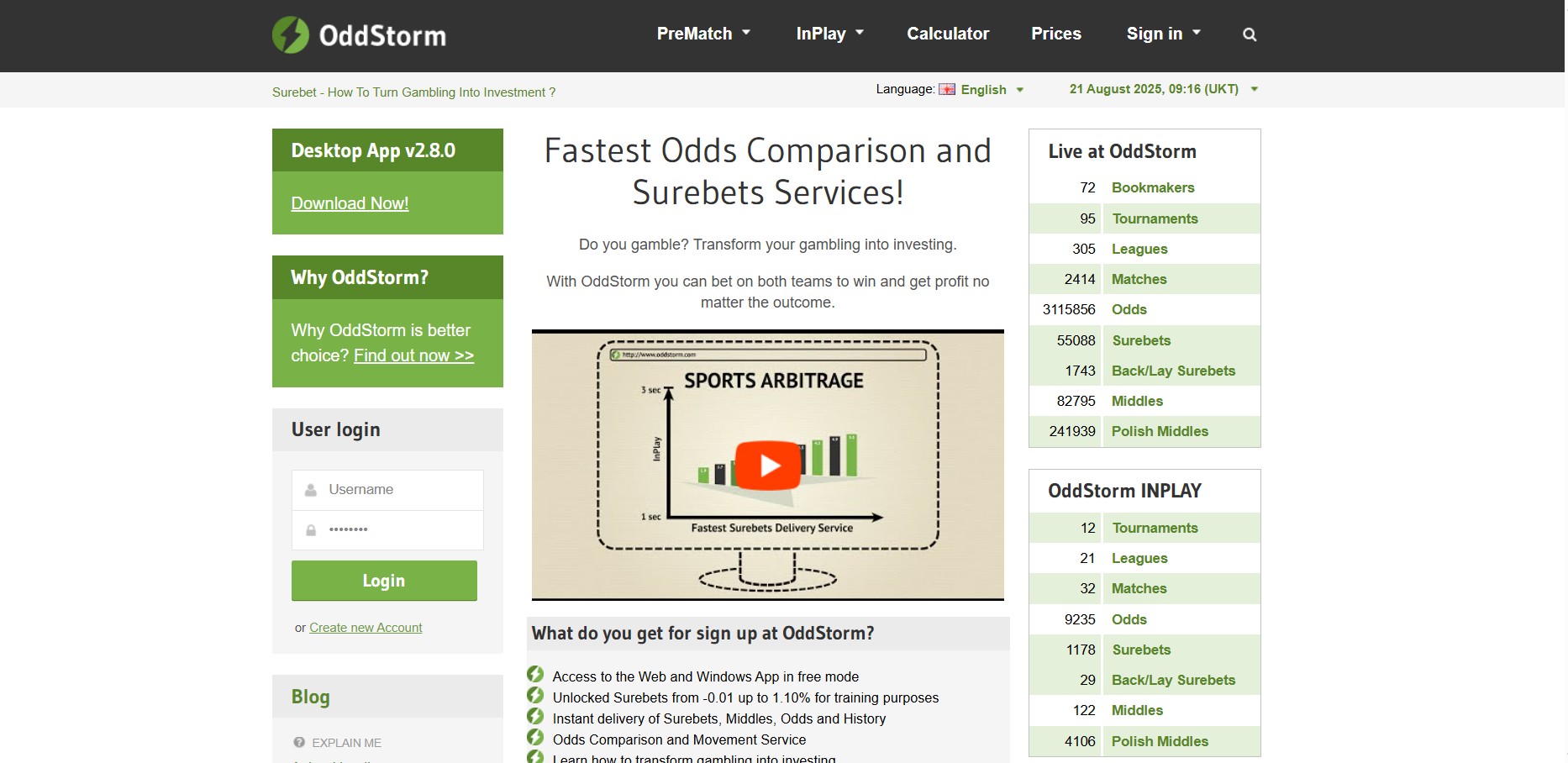 OddStorm Partnerprogram