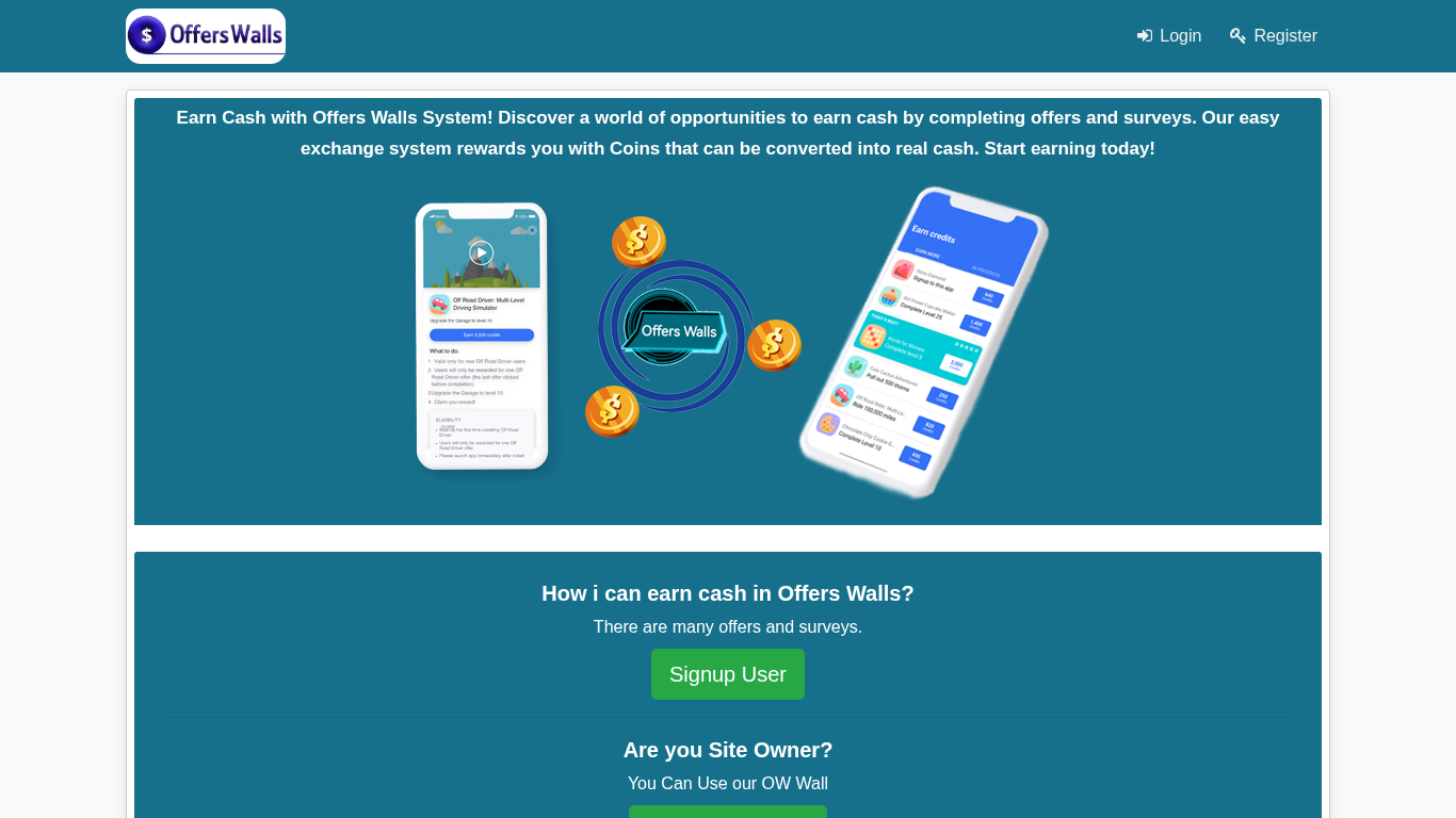 Offers Walls Partnerprogram