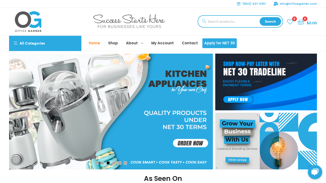 Office Garner Partnerprogram