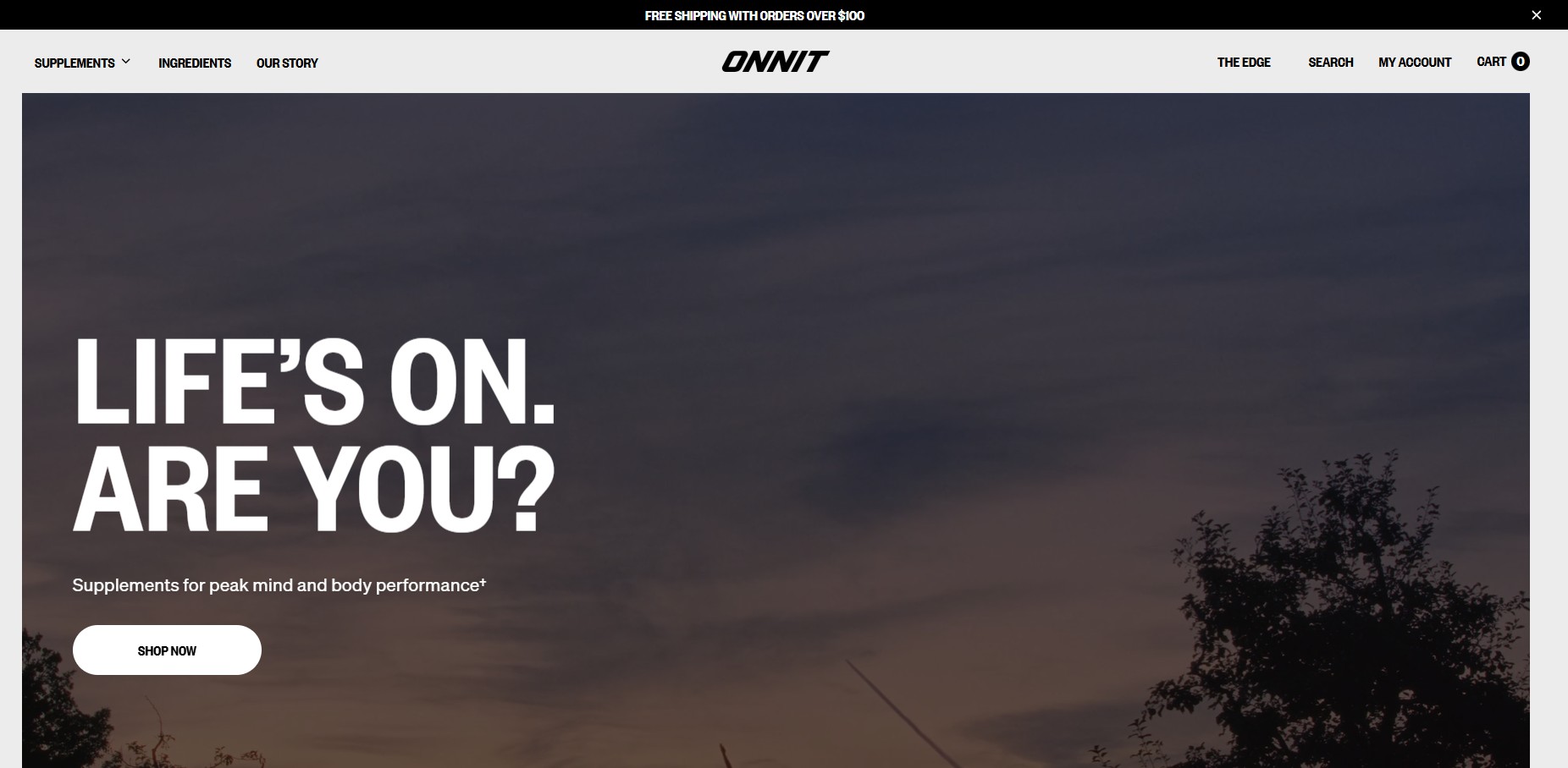 Onnit Partnerprogram