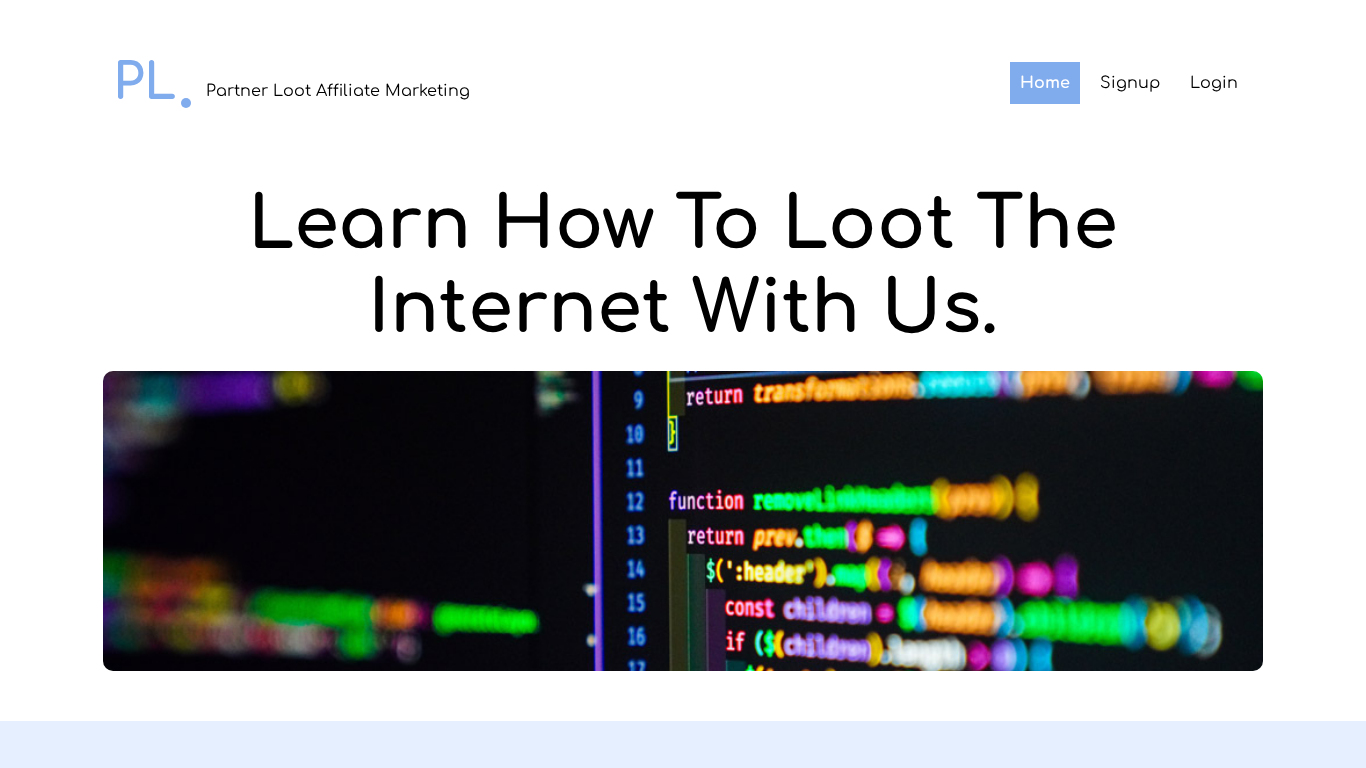 Partner Loot Partnerprogram