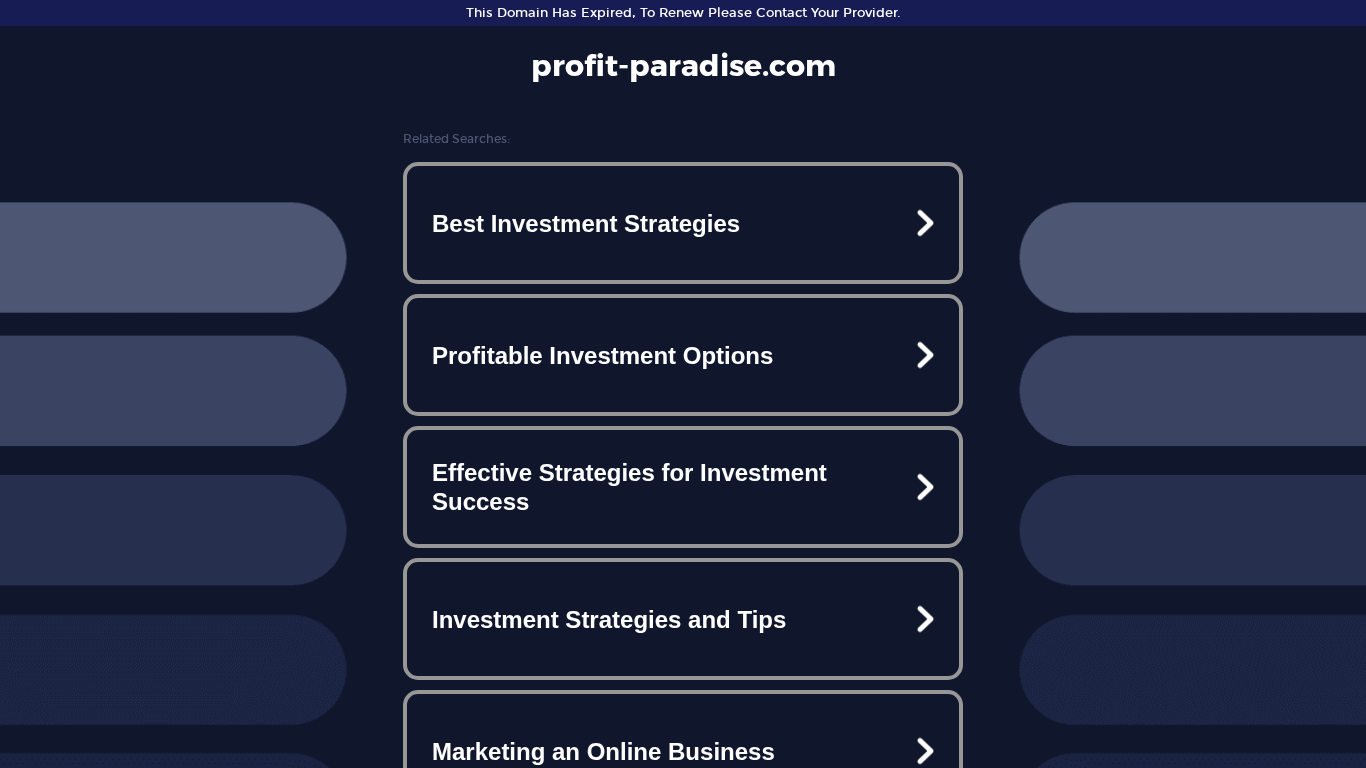 Profit Paradise Partnerprogram