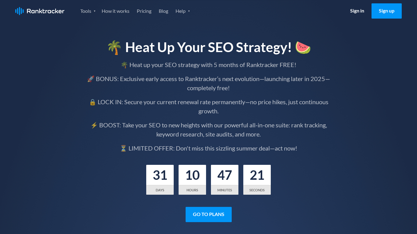 Ranktracker Partnerprogram