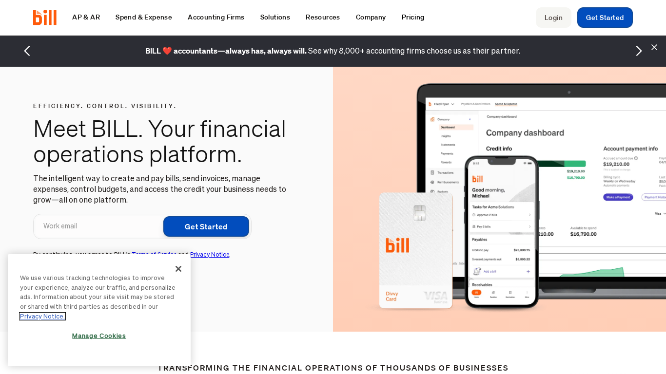 Revenue Bill Partnerprogram