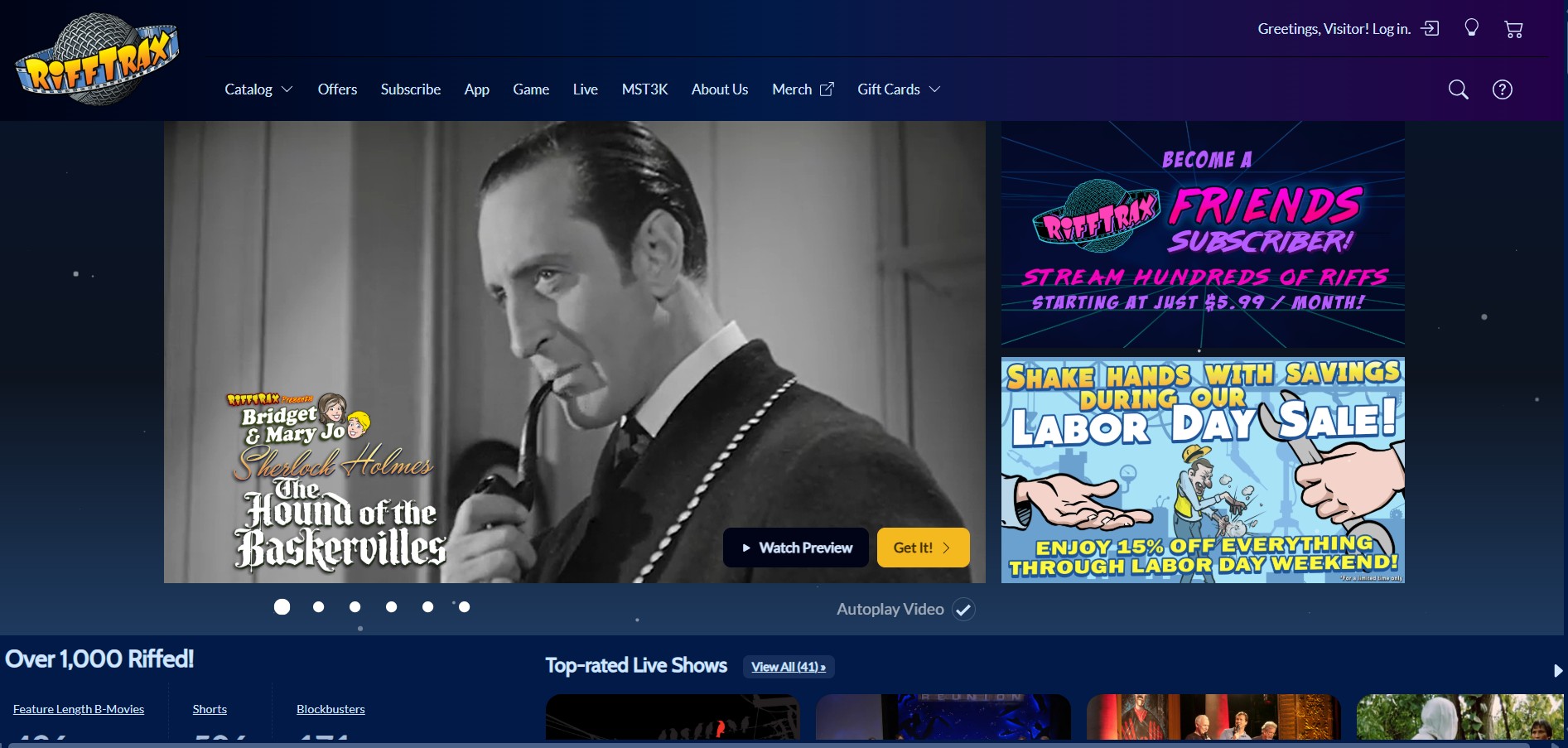 RiffTrax Partnerprogram