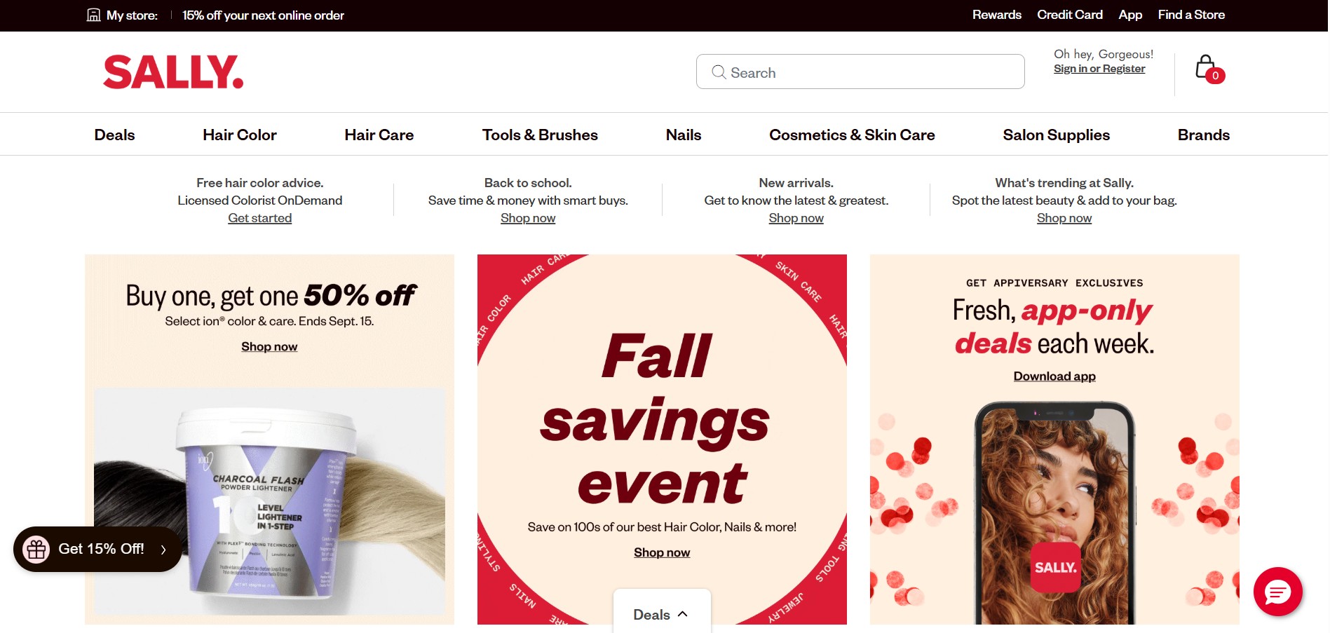 Sally Beauty Partnerprogram