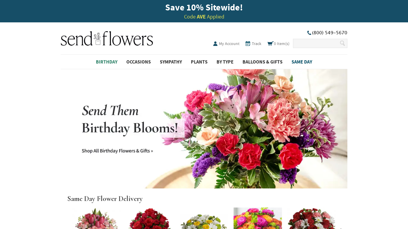 Send Flowers Partnerprogram