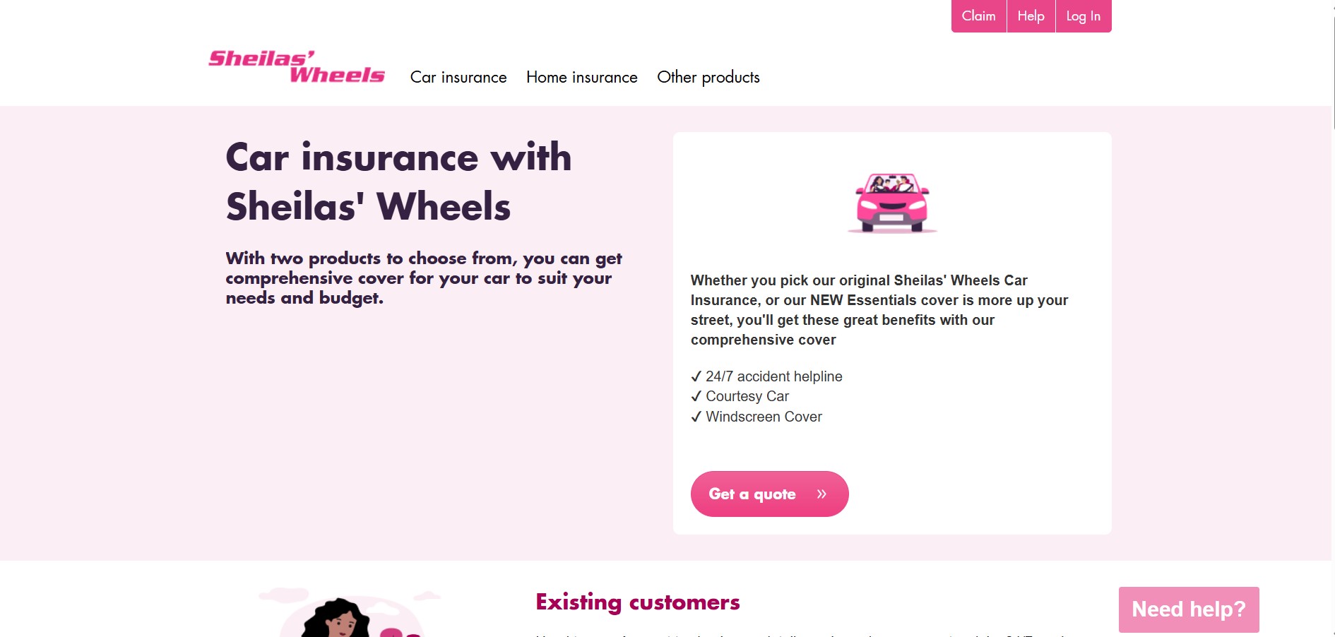 Sheilas' Wheels Biztosítási Partnerprogram