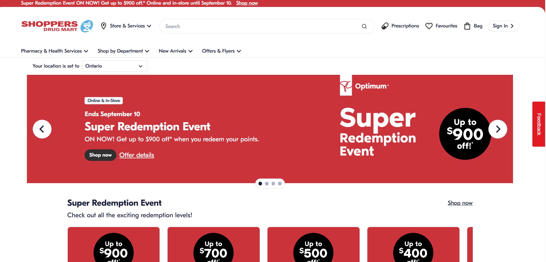 Shoppers Drug Mart Partnerprogram