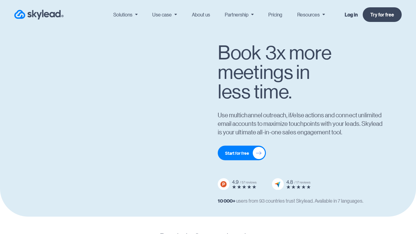 SkyLead Partnerprogram