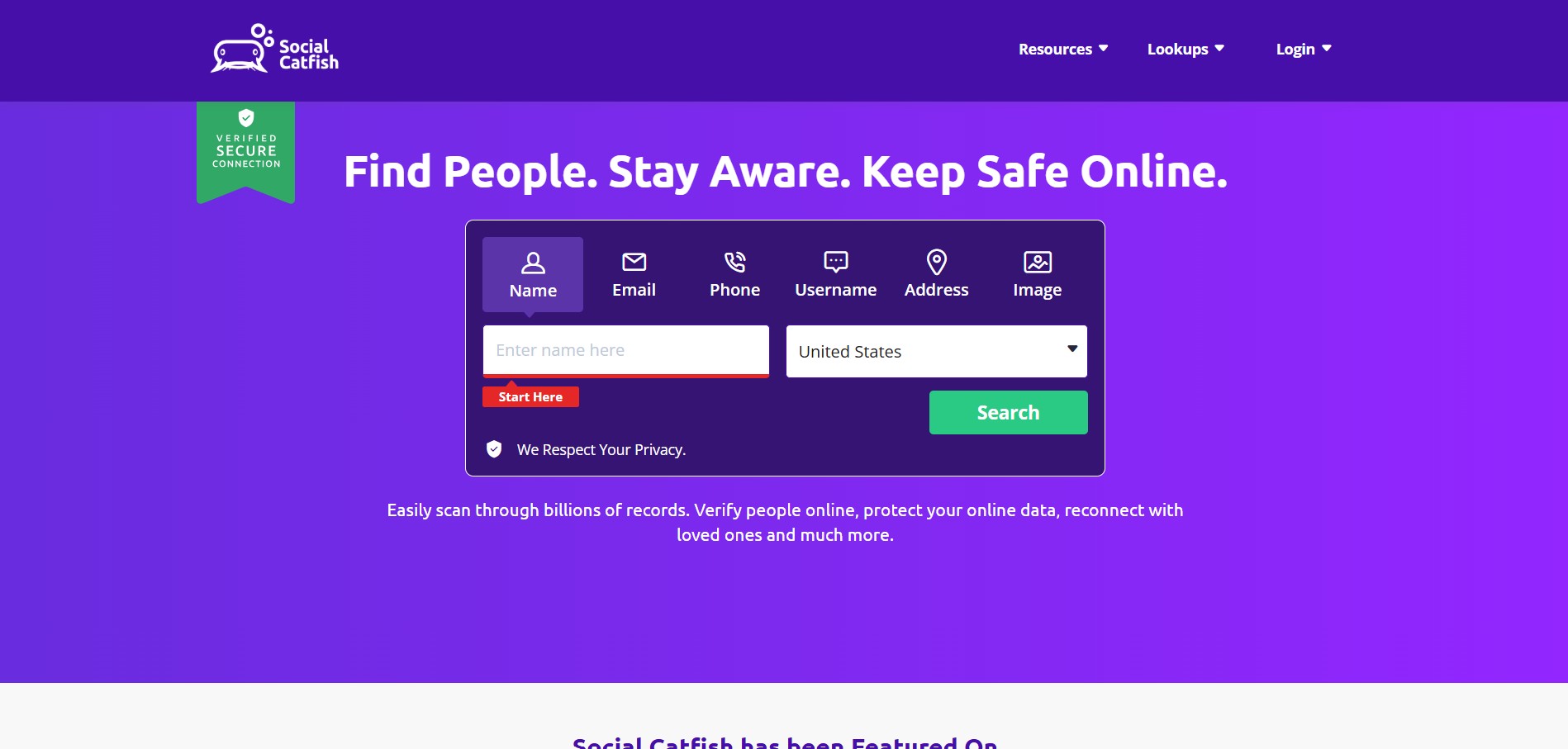 Social Catfish Partnerprogram