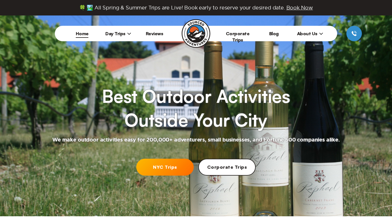 Sourced Adventures partnerprogram